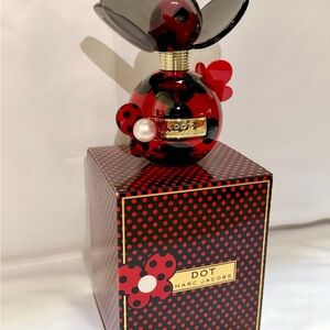 Marc Jacobs DOT Red & Black Perfume Bottle